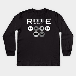 Riddle School Kids Long Sleeve T-Shirt